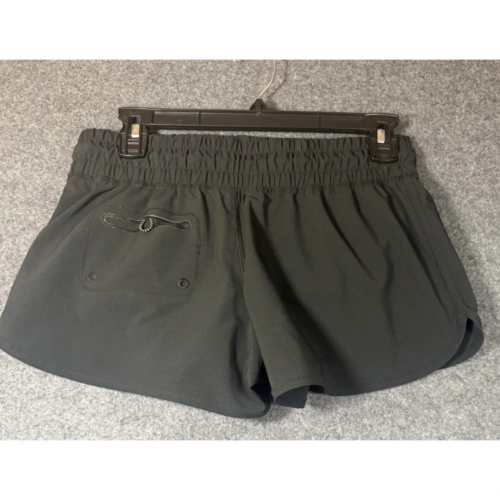 Lands' End Sport Women's Black Athletic Running Shorts Size 4